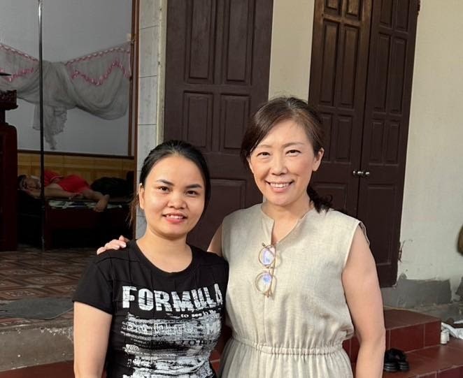 最初の実習生支援から6年、フエンさんの旅立ち